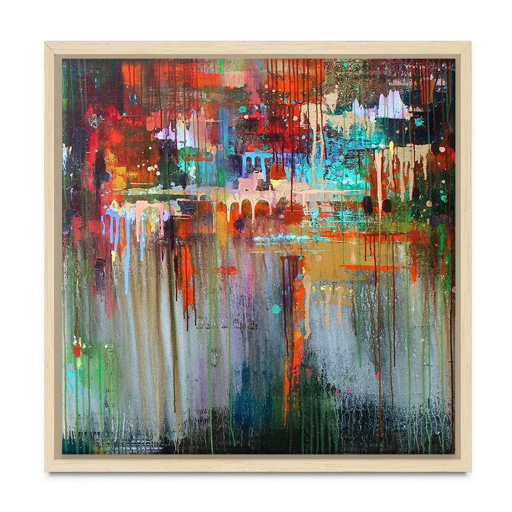 Reflection Nova 1 Square Canvas Print Reflection Nova 1 Square Canvas Print wall art product Studio Paint-Ing