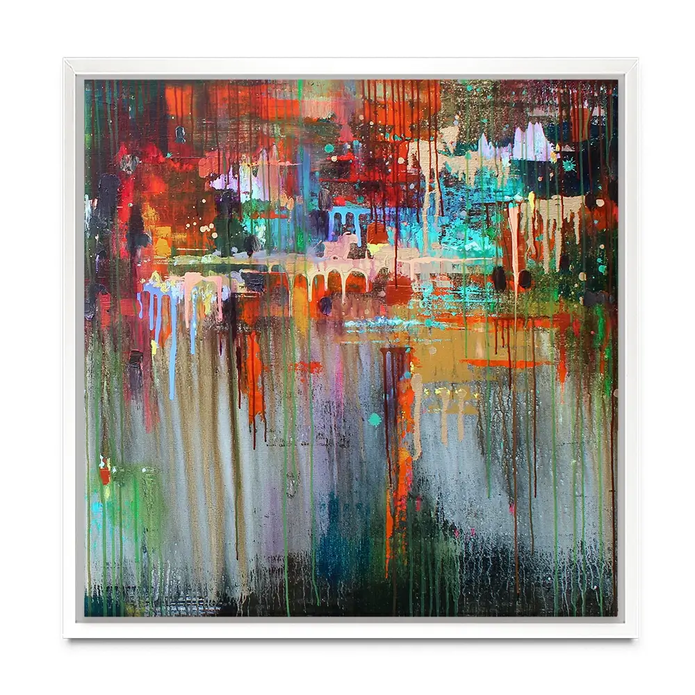 Reflection Nova 1 Square Canvas Print Reflection Nova 1 Square Canvas Print wall art product Studio Paint-Ing