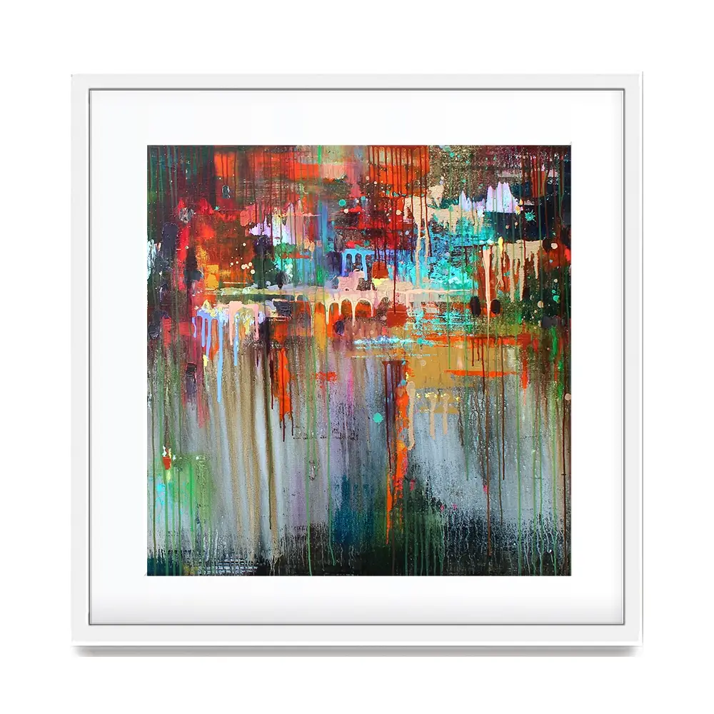 Reflection Nova 1 Square Framed Art Print Reflection Nova 1 Square Framed Art Print wall art product Studio Paint-Ing