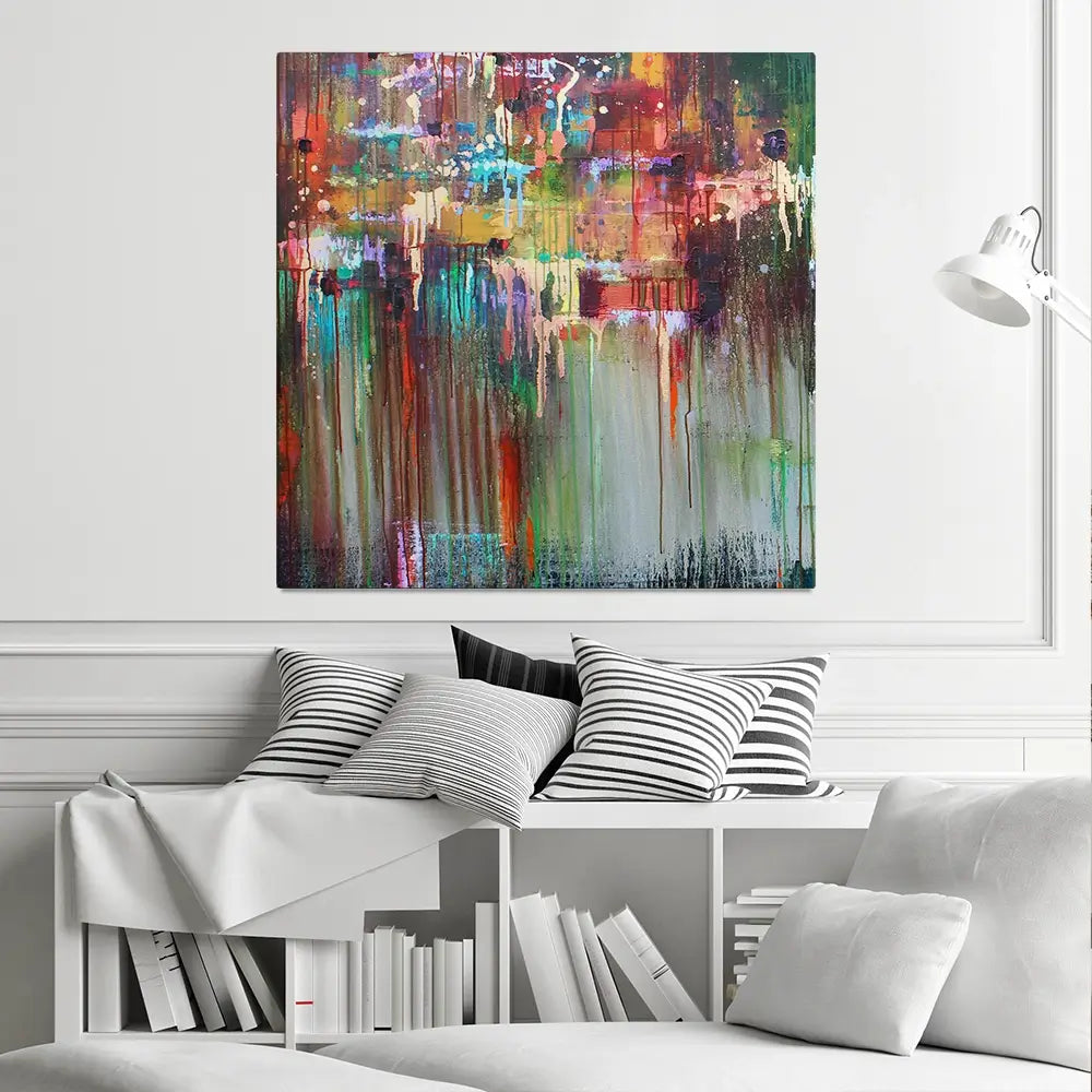 Reflection Nova 2 Square Canvas Print Reflection Nova 2 Square Canvas Print wall art product Studio Paint-Ing