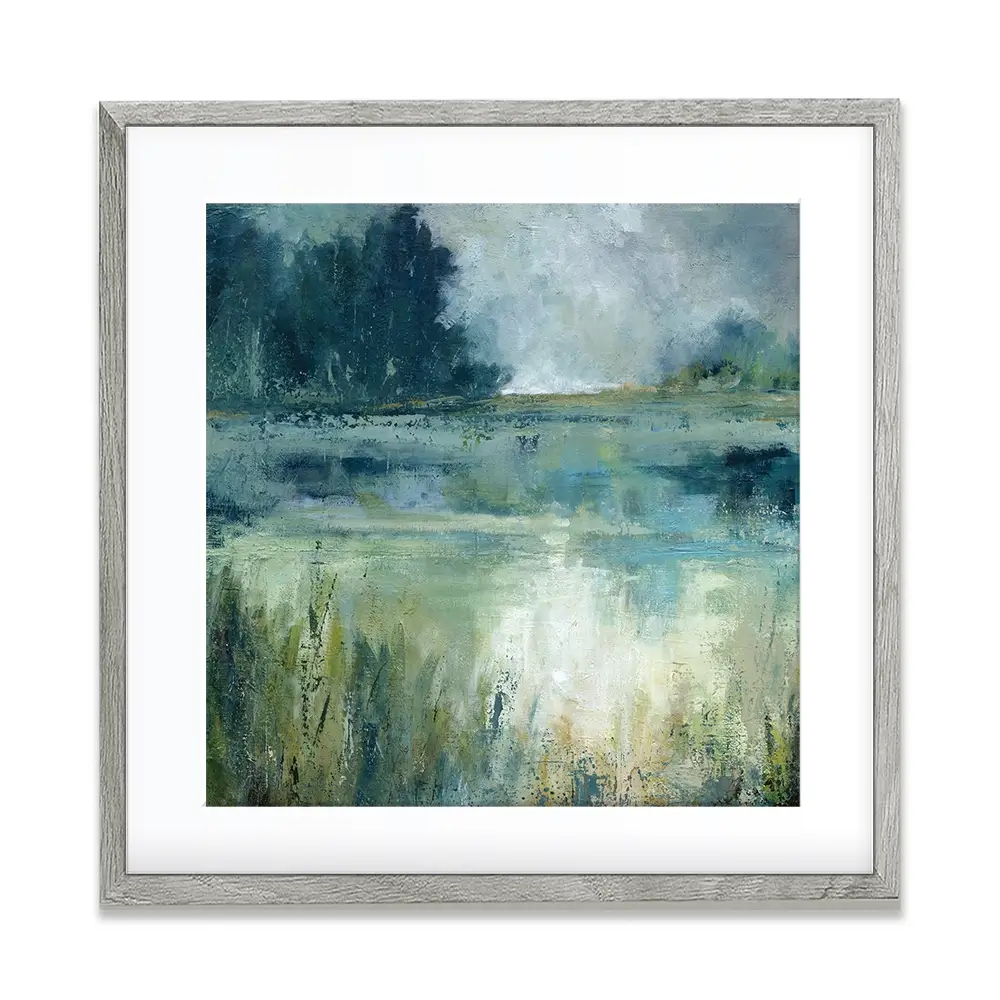 Reflections Edge Square Framed Art Print Reflections Edge Square Framed Art Print wall art product Carol Robinson