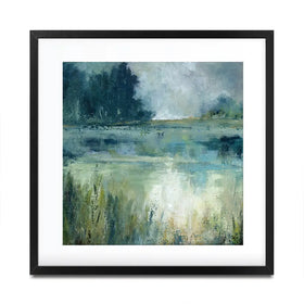 Reflections Edge Square Framed Art Print Reflections Edge Square Framed Art Print wall art product Carol Robinson