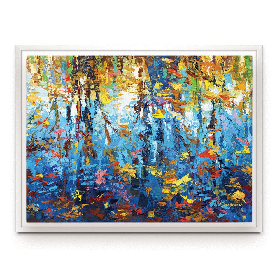 Reflections Of Good Memories Canvas Print wall art product Leon Devenice