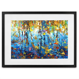 Reflections Of Good Memories Framed Art Print Reflections Of Good Memories Framed Art Print wall art product Leon Devenice