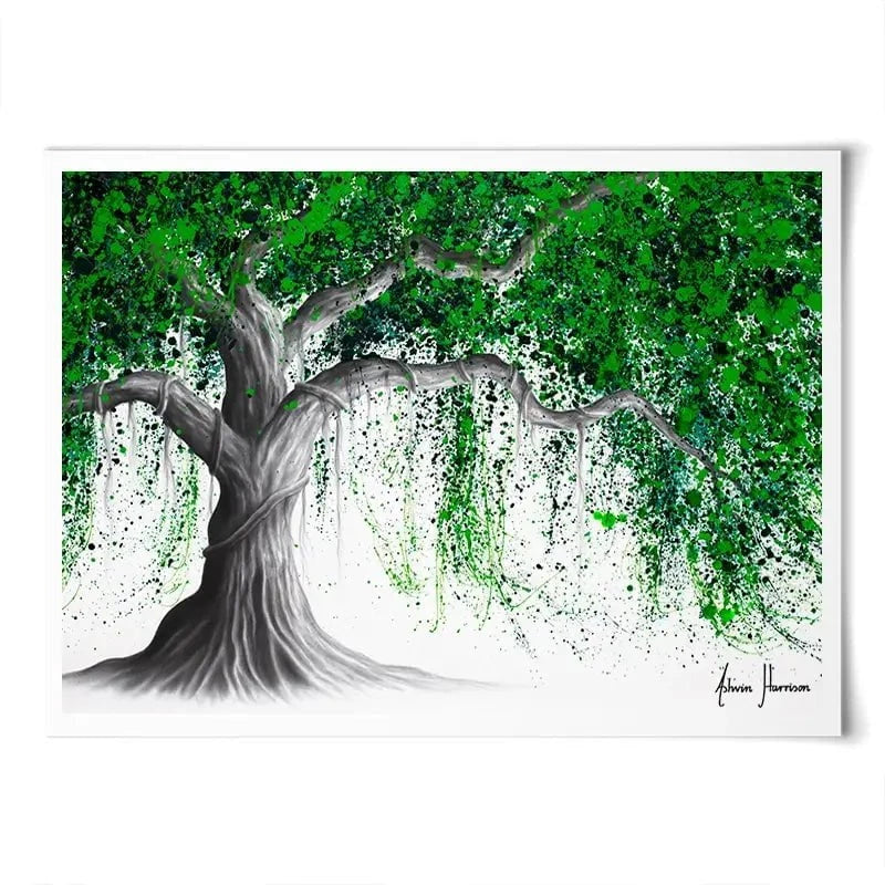 Revealing Rainforest Tree Art Print Revealing Rainforest Tree Art Print wall art product Ashvin Harrison