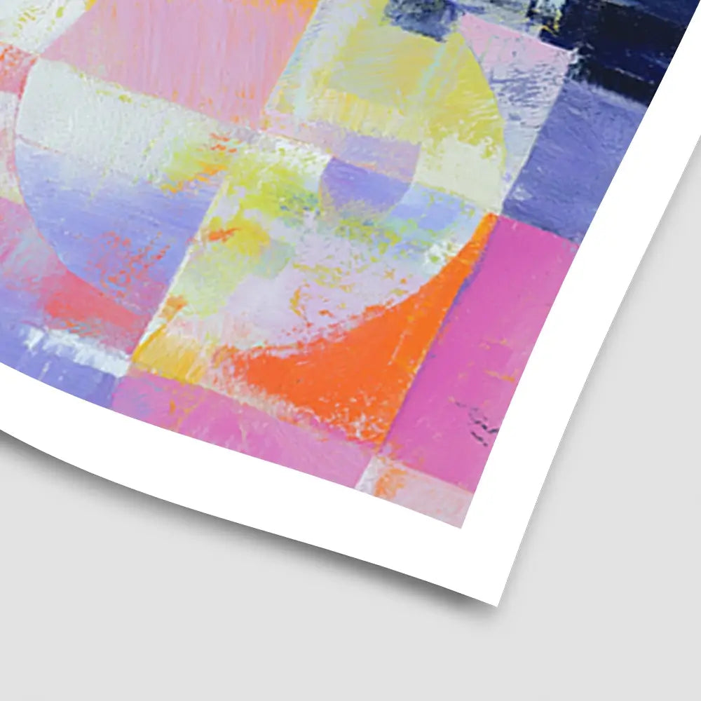 Rialto Bridge In Abstract Art Print Rialto Bridge In Abstract Art Print wall art product Chromatic Storm Studio