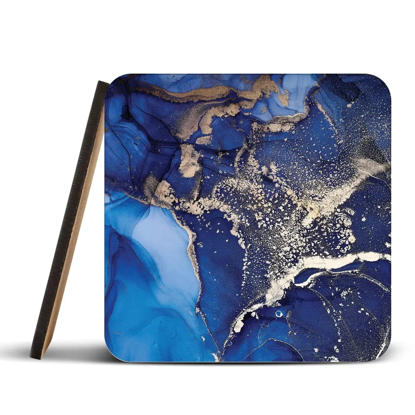 Rich Blue Marble Coaster Set Rainbow Soul Tree Coaster Set | Rainbow Soul Tree Art Coasters wall art product djero.adlibeshe yahoo.com / Shutterstock