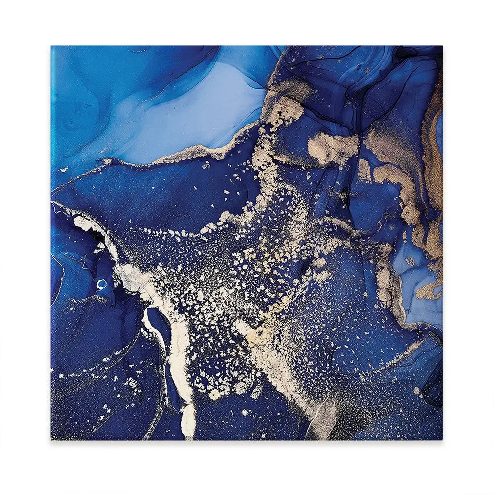 Rich Blue Marble Oversized Canvas Print Rich Blue Marble Oversized Canvas Print wall art product djero.adlibeshe yahoo.com / Shutterstock