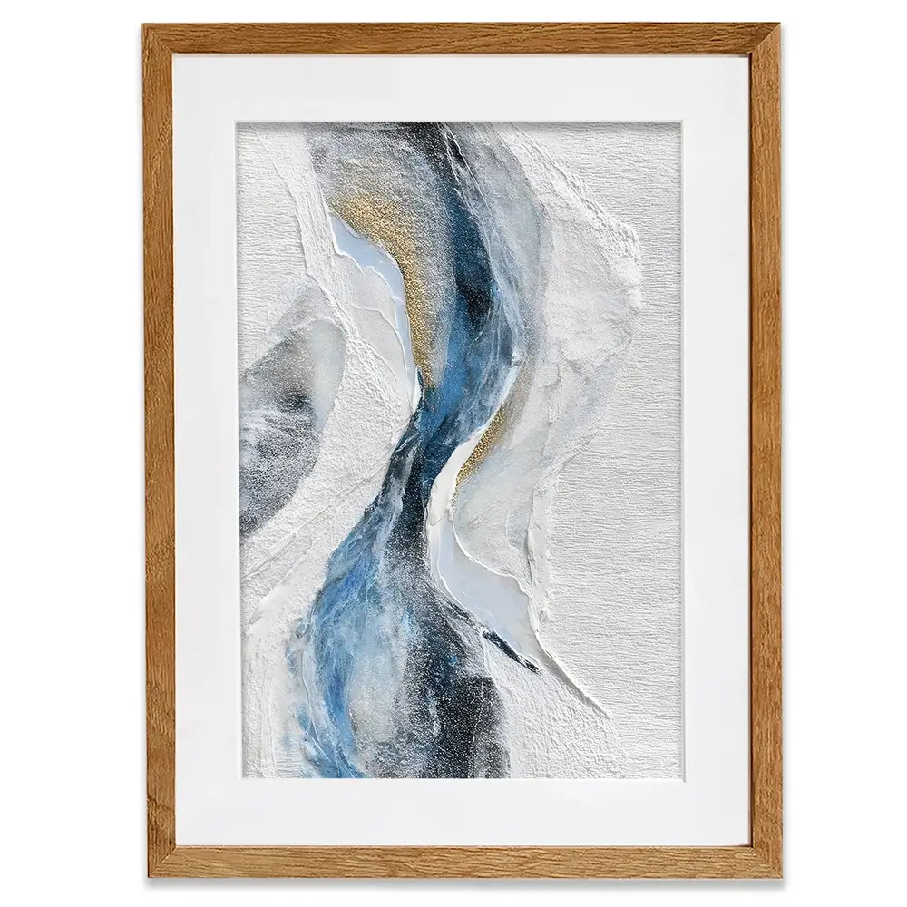 Riptide Framed Art Print Riptide Framed Art Print wall art product LSR Design Studio - Independent