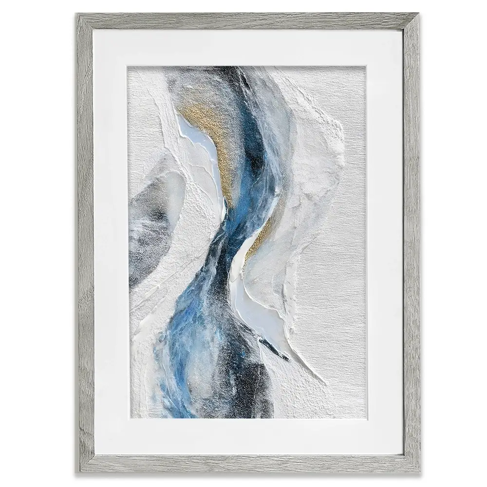 Riptide Framed Art Print Riptide Framed Art Print wall art product LSR Design Studio - Independent