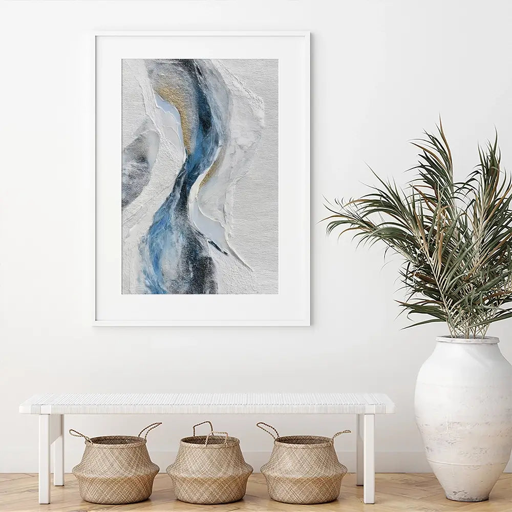 Riptide Framed Art Print Riptide Framed Art Print wall art product LSR Design Studio - Independent