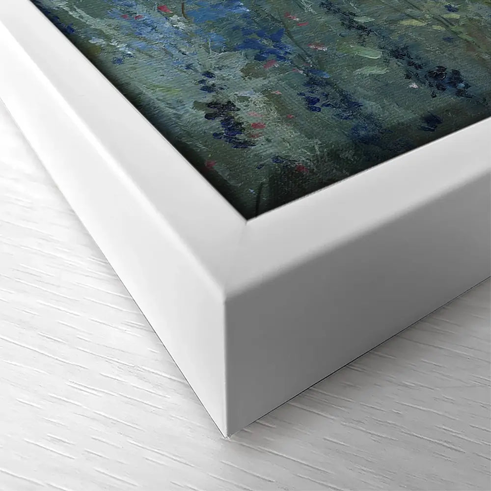 Rising Flowery Meadow Square Canvas Print Rising Flowery Meadow Square Canvas Print wall art product Carol Robinson