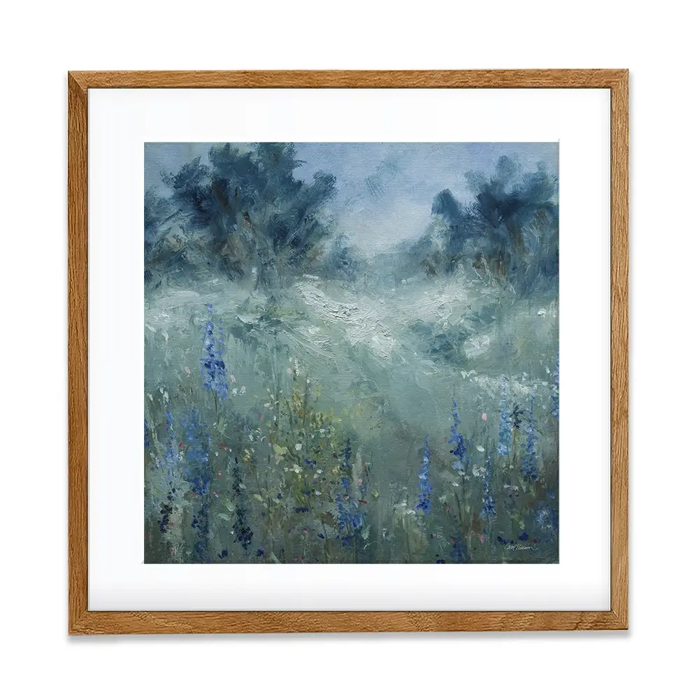 Rising Flowery Meadow Square Framed Art Print Rising Flowery Meadow Square Framed Art Print wall art product Carol Robinson
