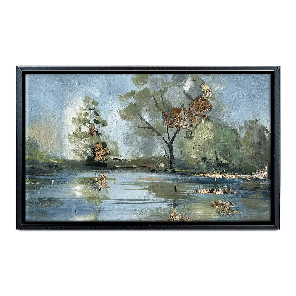 River Landscape Canvas Print River Landscape Canvas Print wall art product Svetlana Aleynikova