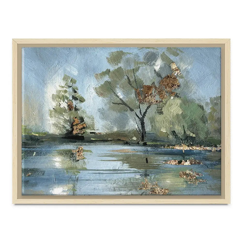 River Landscape Canvas Print River Landscape Canvas Print wall art product Svetlana Aleynikova