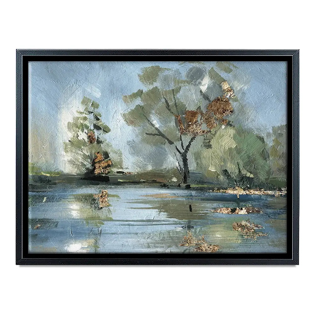 River Landscape Canvas Print River Landscape Canvas Print wall art product Svetlana Aleynikova