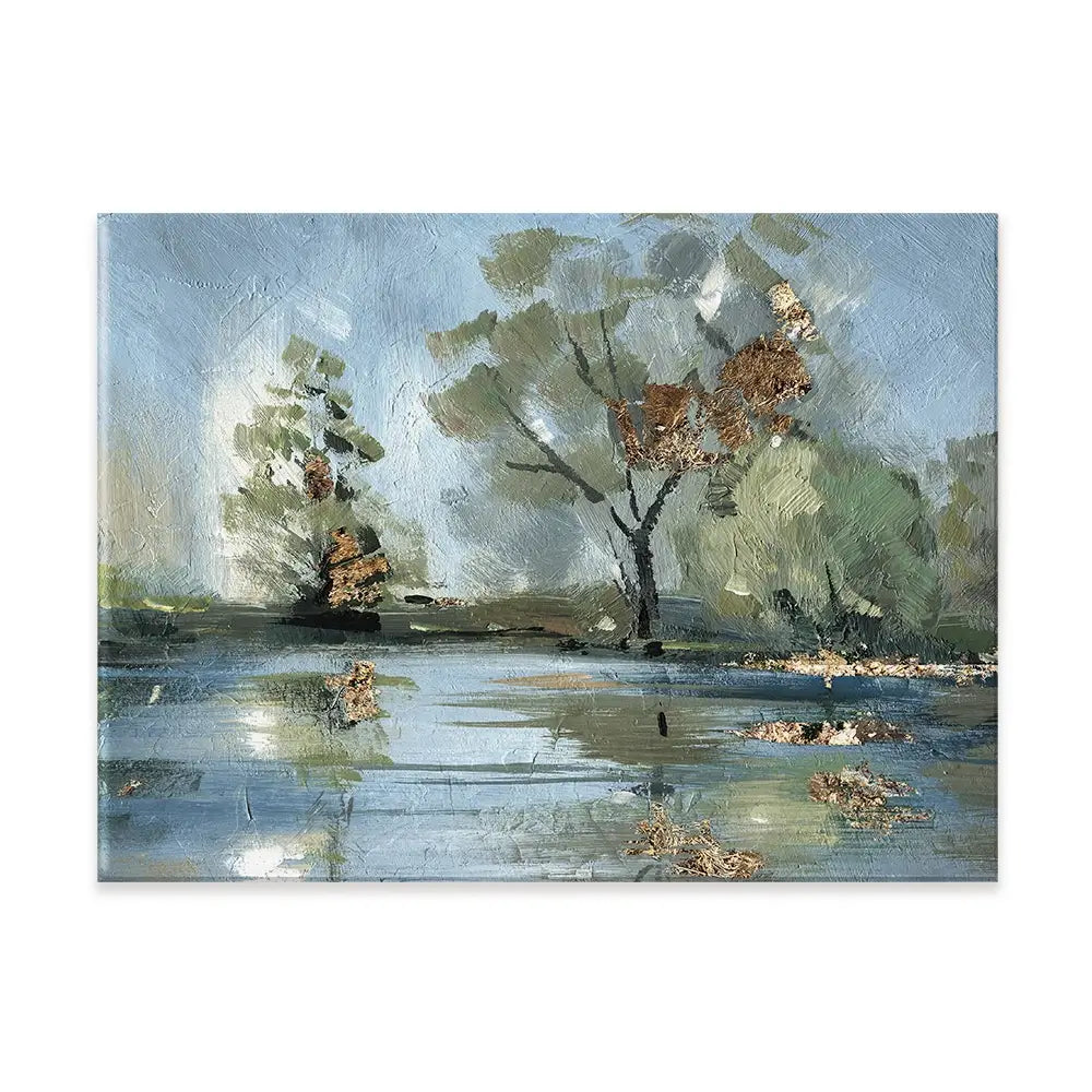 River Landscape Canvas Print River Landscape Canvas Print wall art product Svetlana Aleynikova