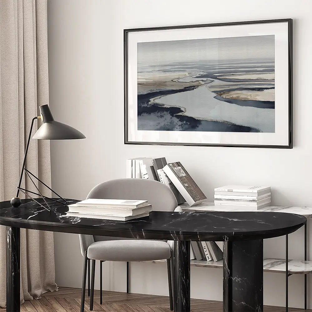 River Vein Framed Art Print River Vein Framed Art Print wall art product Svetlana Aleynikova