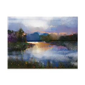 River View Scene Canvas Print River View Scene Canvas Print wall art product Art Print Shop