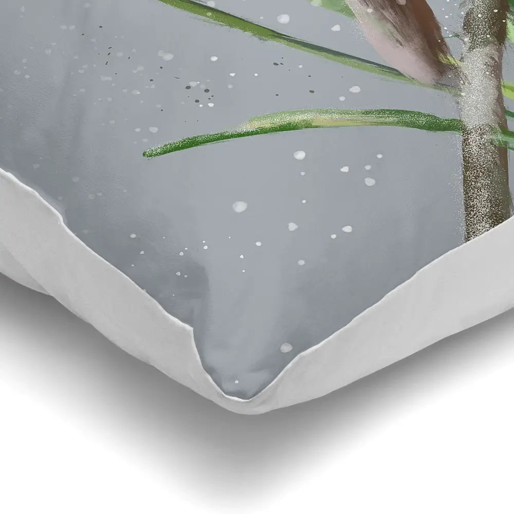Robin In The Snow Cushion Robin In The Snow Cushion wall art product Aimee Linzi