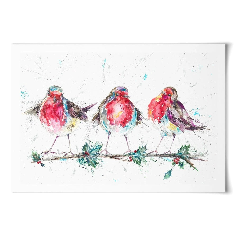 Rockin' Robins Art Print Rockin' Robins Art Print wall art product Nicola Jane Rowles