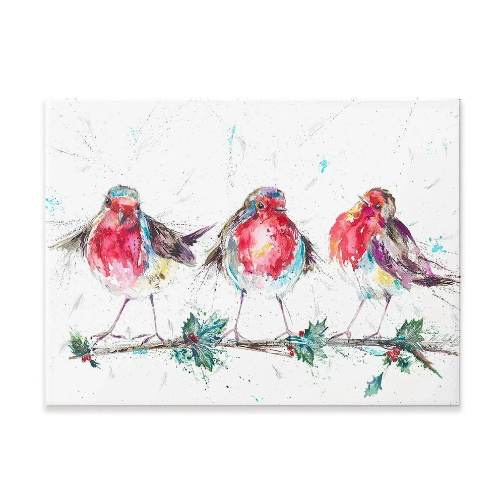 Rockin' Robins Canvas Print Rockin' Robins Canvas Print wall art product Nicola Jane Rowles