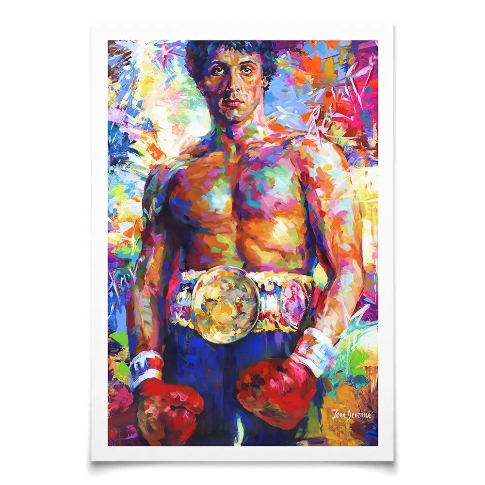 Rocky Art Print Rocky Art Print wall art product Leon Devenice