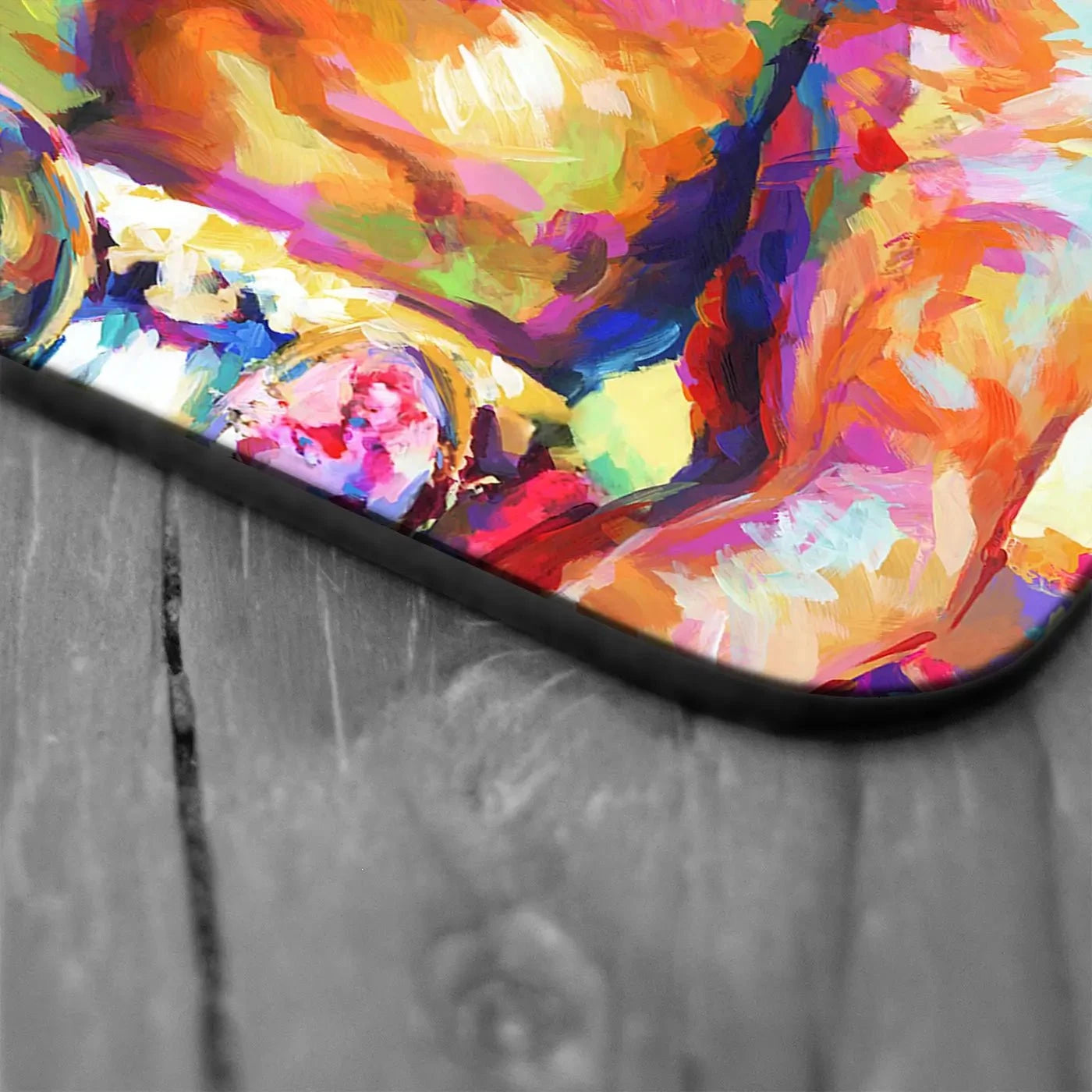 Rocky Coaster Set Rainbow Soul Tree Coaster Set | Rainbow Soul Tree Art Coasters wall art product Leon Devenice