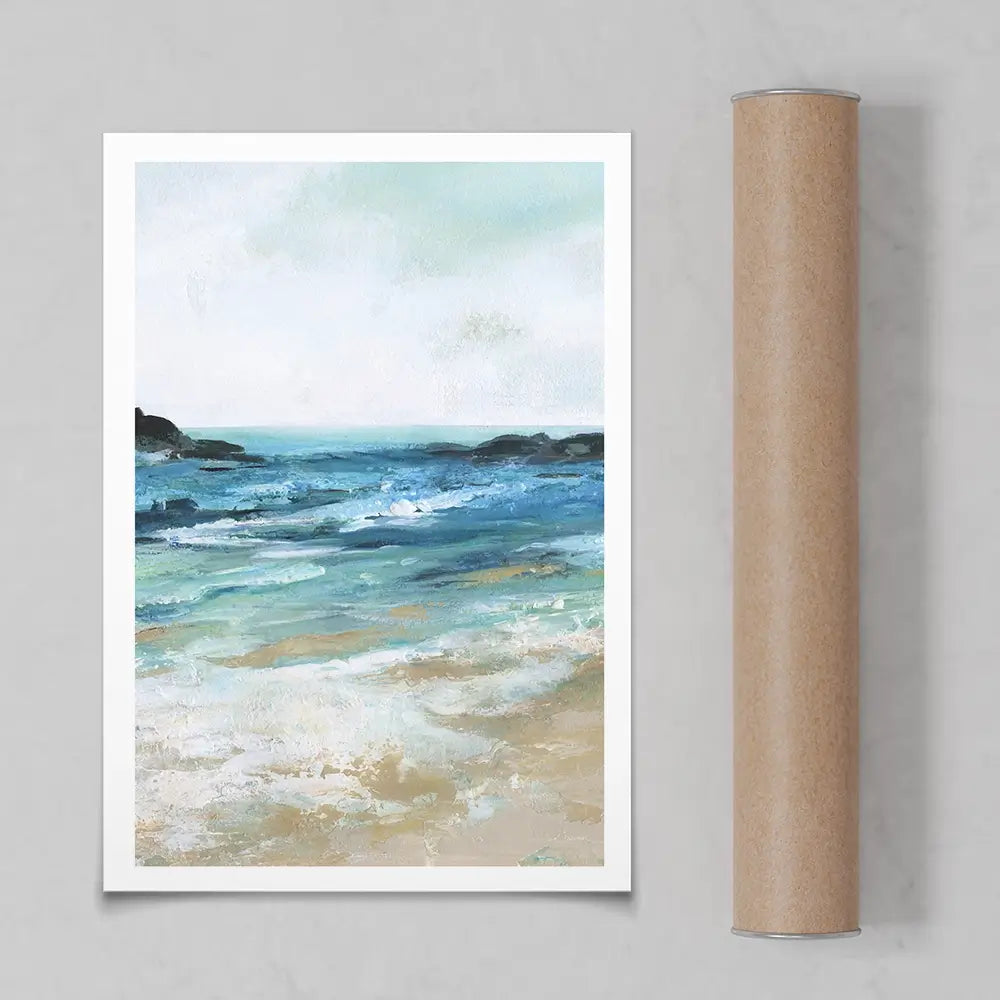 Rocky Inlet Beach Art Print Rocky Inlet Beach Art Print wall art product Carol Robinson
