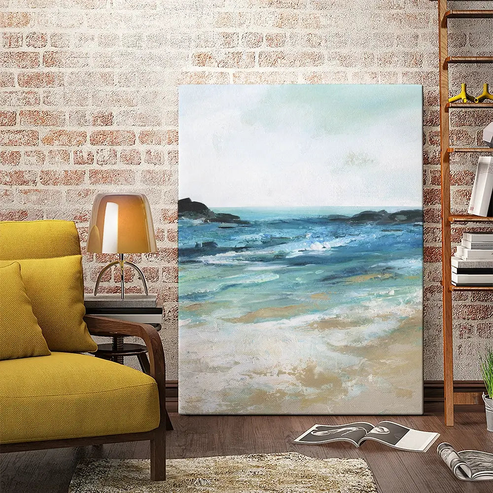 Rocky Inlet Beach Canvas Print Rocky Inlet Beach Canvas Print wall art product Carol Robinson
