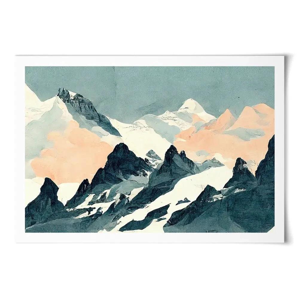 Rocky Mountains Art Print Rocky Mountains Art Print wall art product Fortis Design / Shutterstock