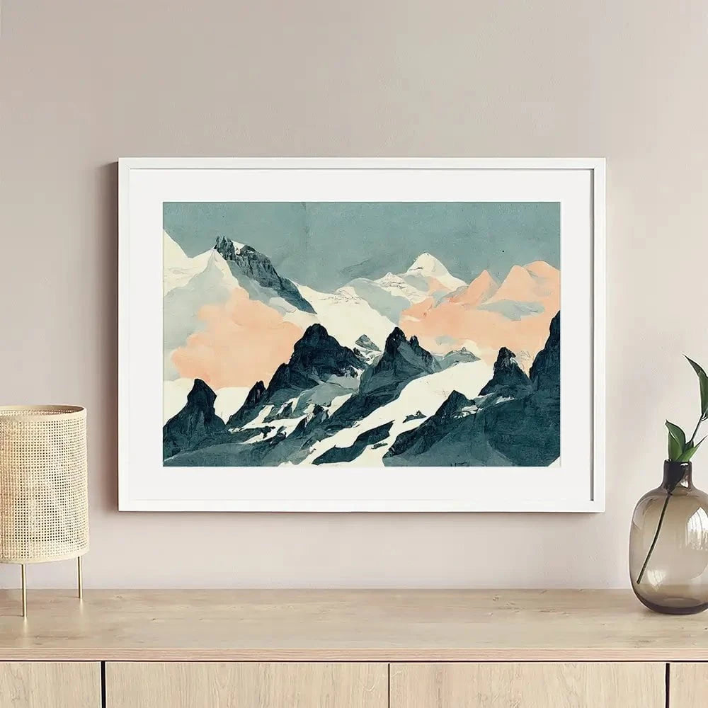 Rocky Mountains Framed Art Print Rocky Mountains Framed Art Print wall art product Fortis Design / Shutterstock