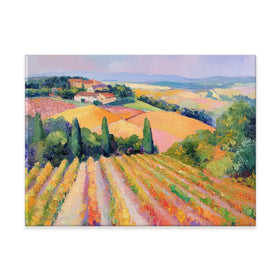 Rolling Vineyards Canvas Print Rolling Vineyards Canvas Print wall art product Tanya Ocean