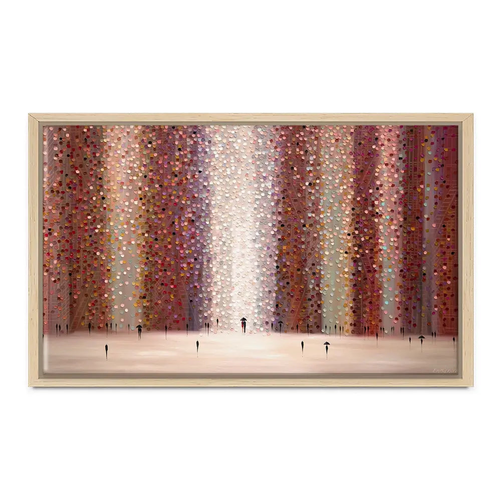 Romance And Rain Canvas Print Romance And Rain Canvas Print wall art product Ekaterina Ermilkina