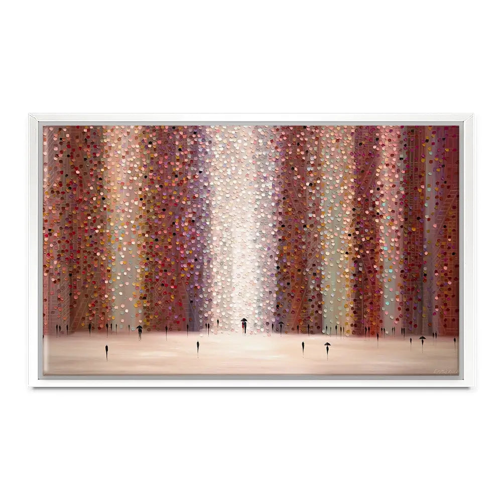 Romance And Rain Canvas Print Romance And Rain Canvas Print wall art product Ekaterina Ermilkina