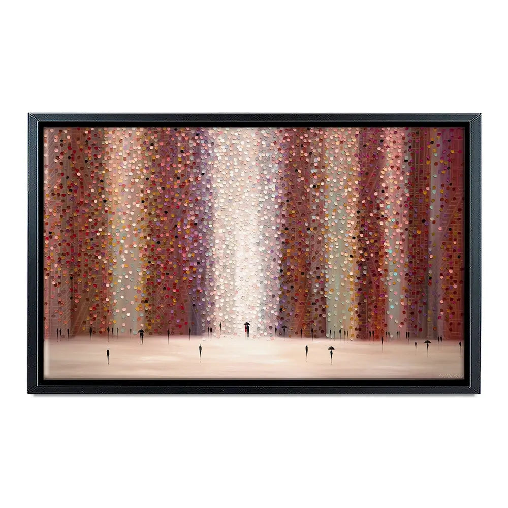 Romance And Rain Canvas Print Romance And Rain Canvas Print wall art product Ekaterina Ermilkina