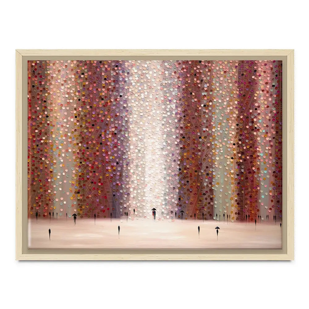 Romance And Rain Canvas Print Romance And Rain Canvas Print wall art product Ekaterina Ermilkina