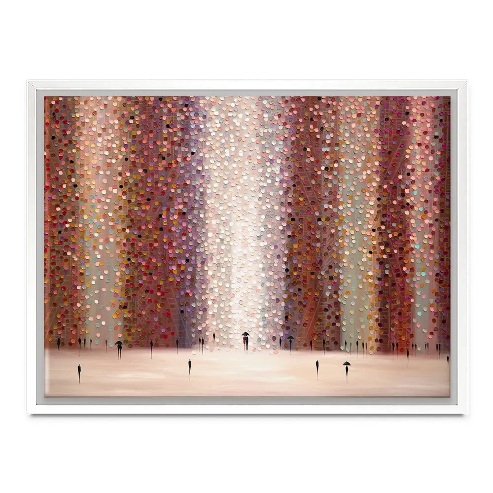 Romance And Rain Canvas Print Romance And Rain Canvas Print wall art product Ekaterina Ermilkina