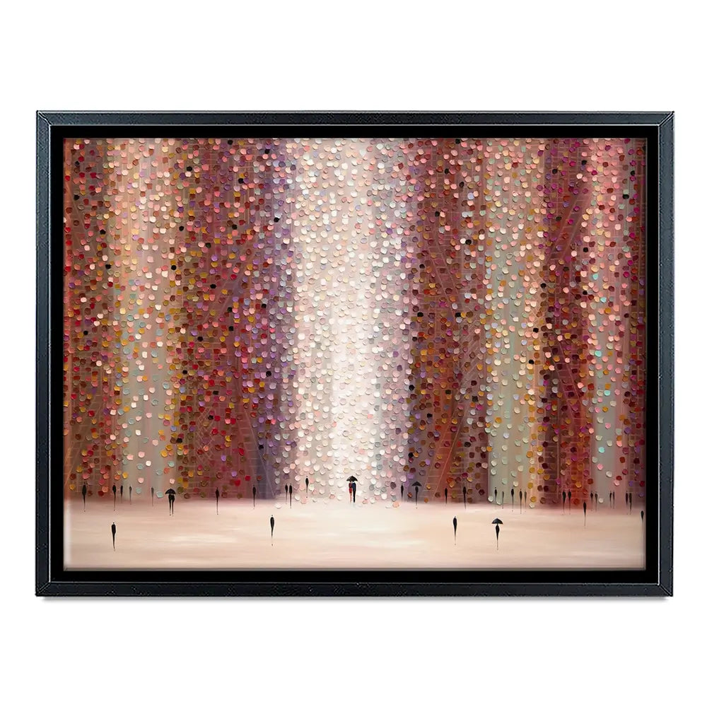 Romance And Rain Canvas Print Romance And Rain Canvas Print wall art product Ekaterina Ermilkina