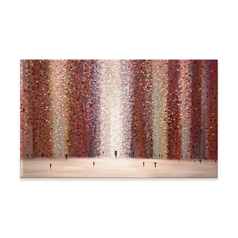 Romance And Rain Canvas Print Romance And Rain Canvas Print wall art product Ekaterina Ermilkina