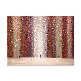 Romance And Rain Canvas Print Romance And Rain Canvas Print wall art product Ekaterina Ermilkina