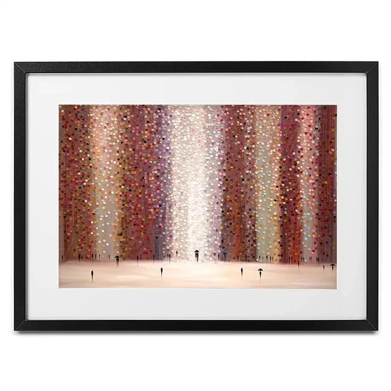 Romance And Rain Framed Art Print Romance And Rain Framed Art Print wall art product Ekaterina Ermilkina