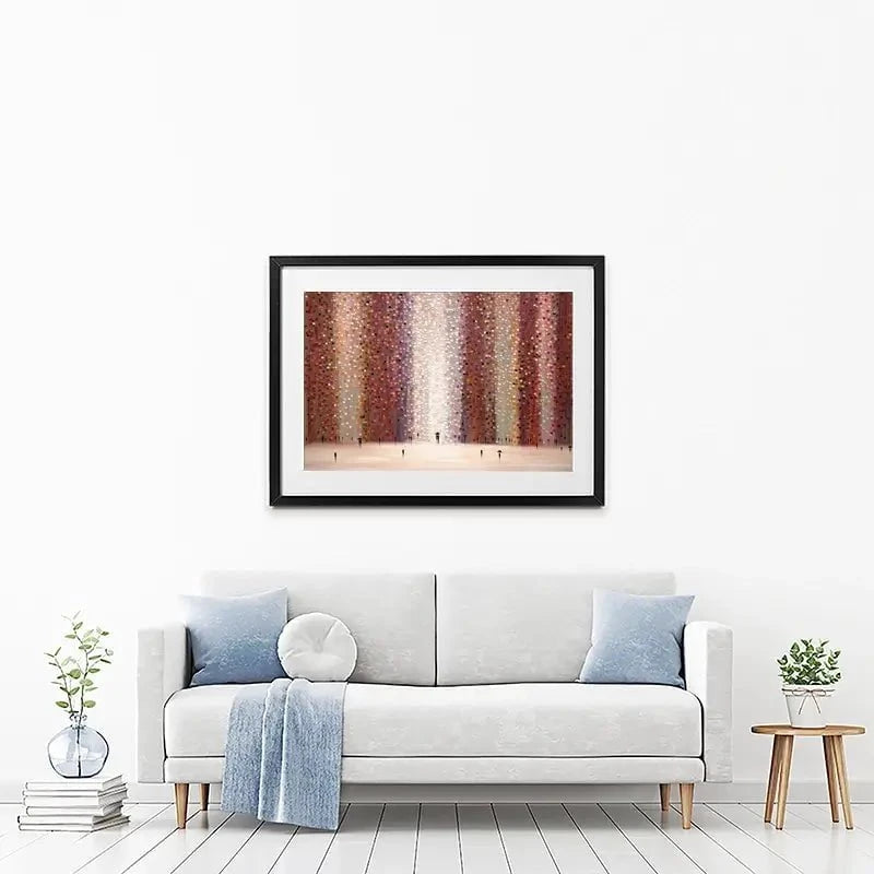 Romance And Rain Framed Art Print Romance And Rain Framed Art Print wall art product Ekaterina Ermilkina