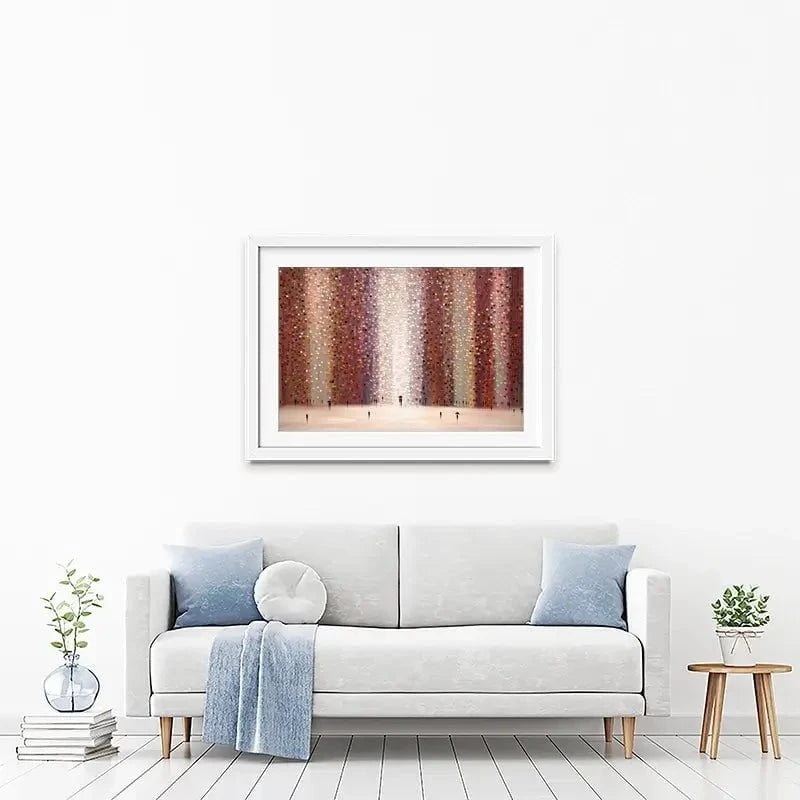 Romance And Rain Framed Art Print Romance And Rain Framed Art Print wall art product Ekaterina Ermilkina