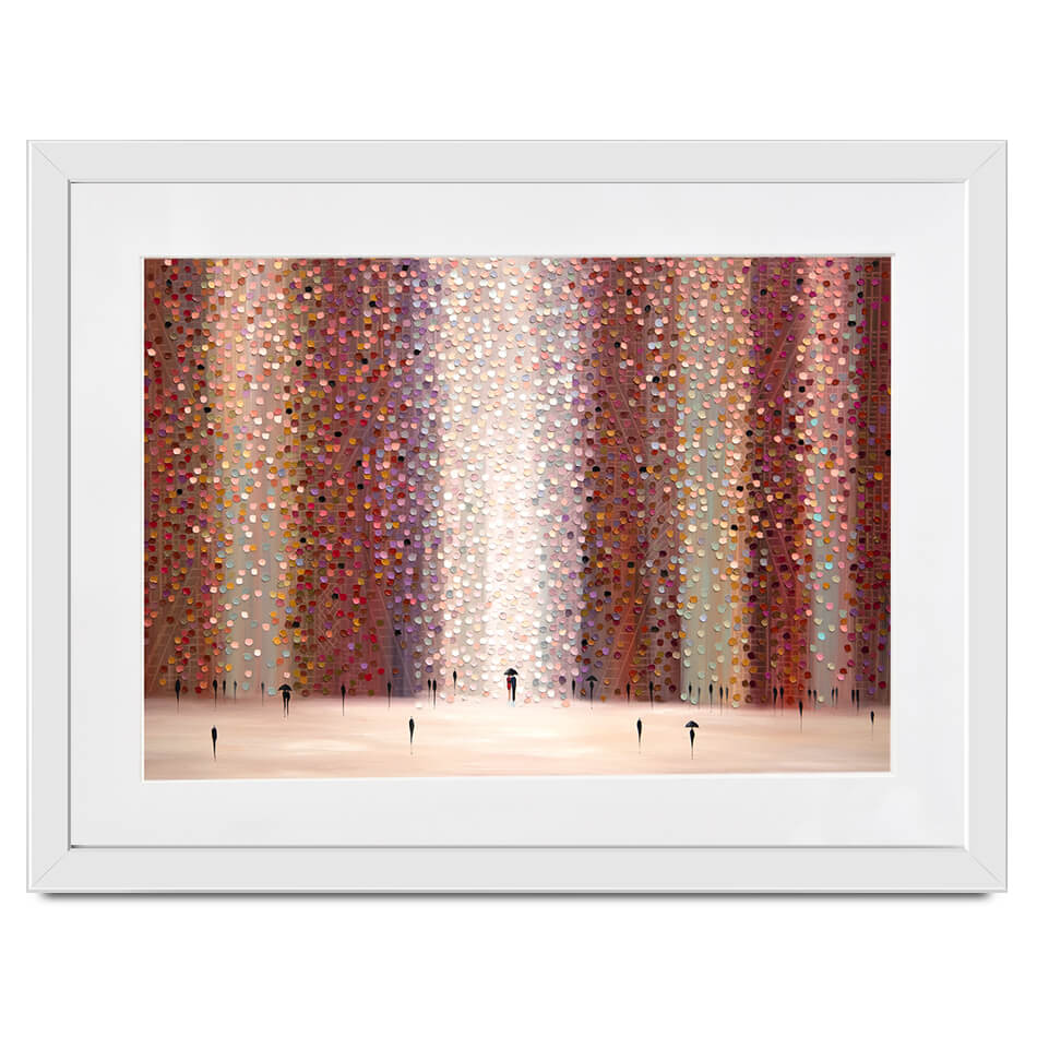 Romance And Rain Framed Art Print Romance And Rain Framed Art Print wall art product Ekaterina Ermilkina
