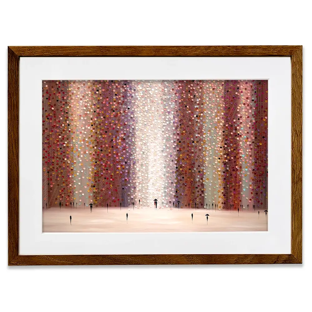 Romance And Rain Framed Art Print Romance And Rain Framed Art Print wall art product Ekaterina Ermilkina