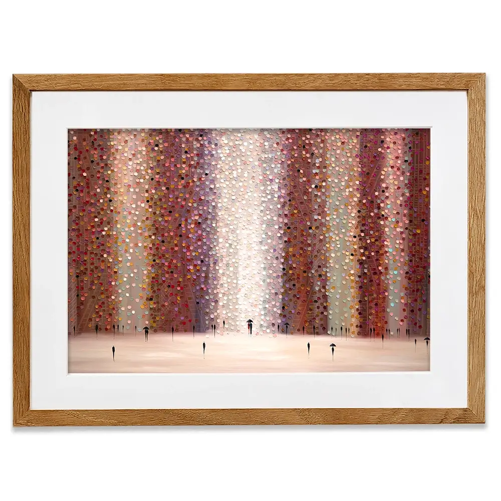 Romance And Rain Framed Art Print Romance And Rain Framed Art Print wall art product Ekaterina Ermilkina