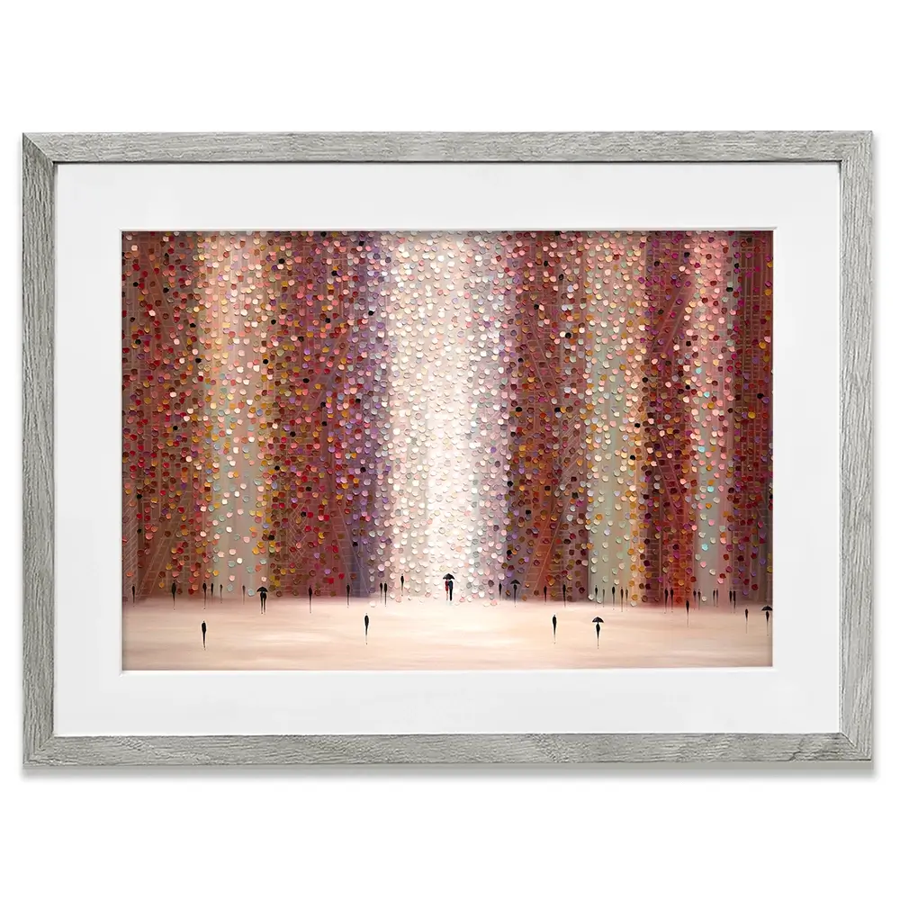 Romance And Rain Framed Art Print Romance And Rain Framed Art Print wall art product Ekaterina Ermilkina