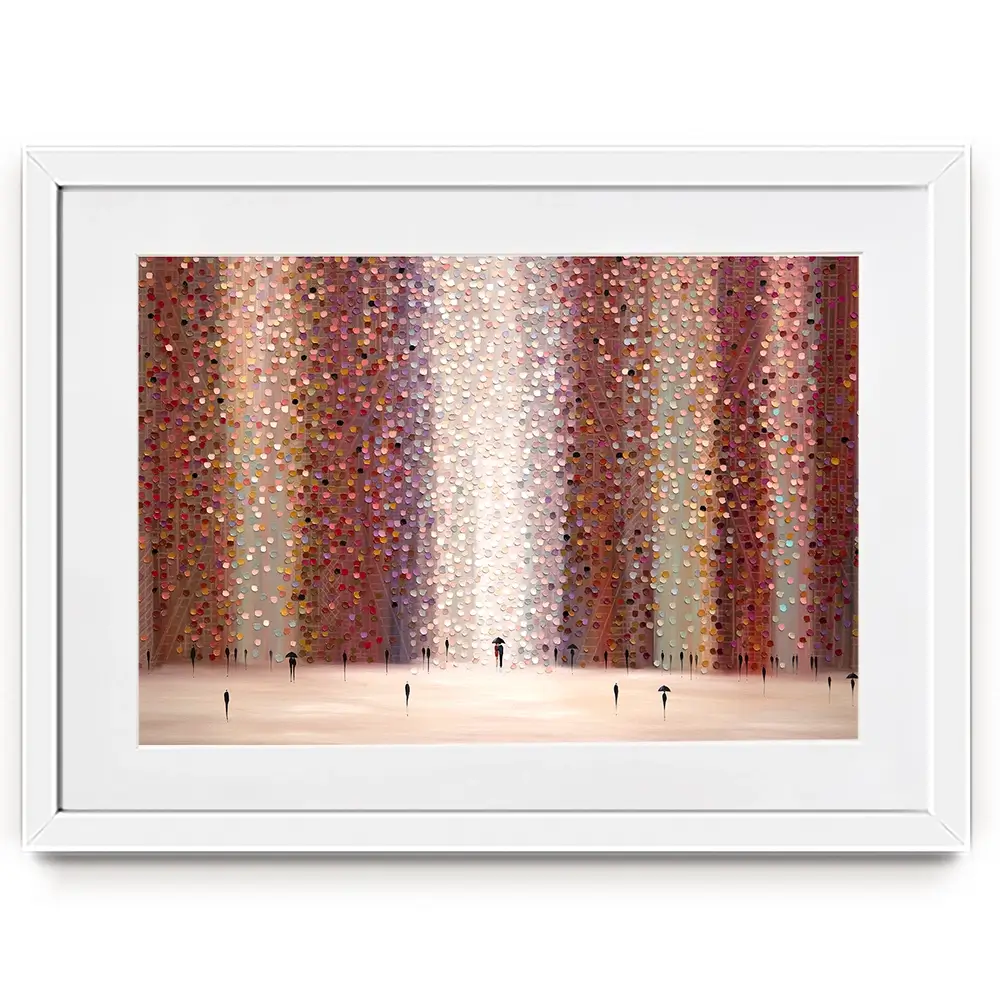 Romance And Rain Framed Art Print Romance And Rain Framed Art Print wall art product Ekaterina Ermilkina