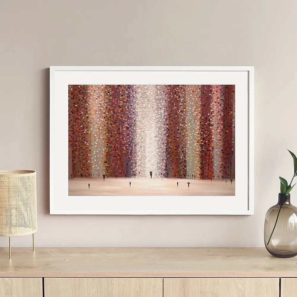 Romance And Rain Framed Art Print Romance And Rain Framed Art Print wall art product Ekaterina Ermilkina